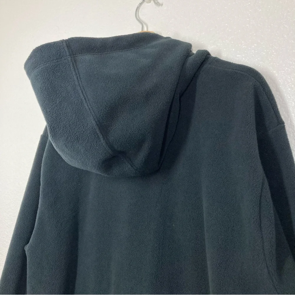 Nike Club Fleece Winterized Pullover Hoodie Mens M Black Lightweight
